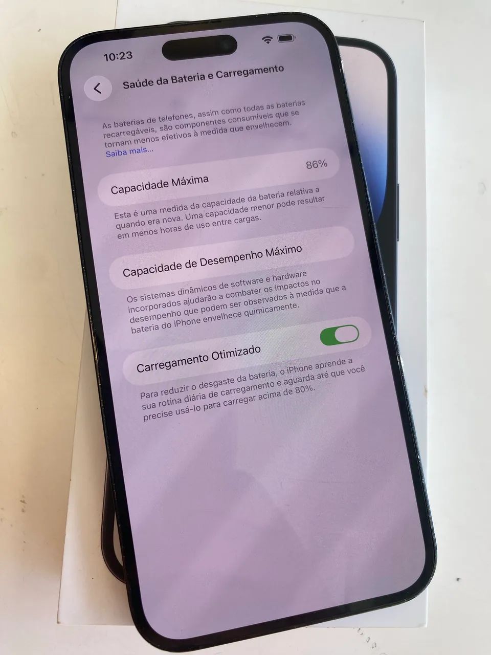 Iphone 14 pro max 128 gb preto  - Foto 3