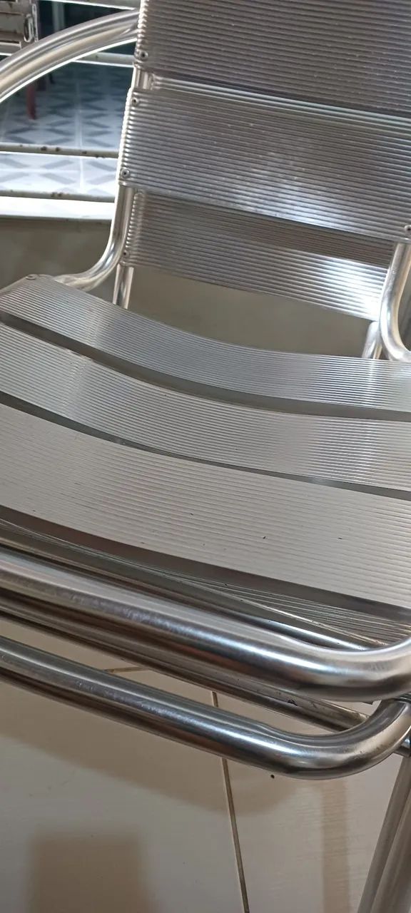 Cadeiras de alumínio  - Foto 3