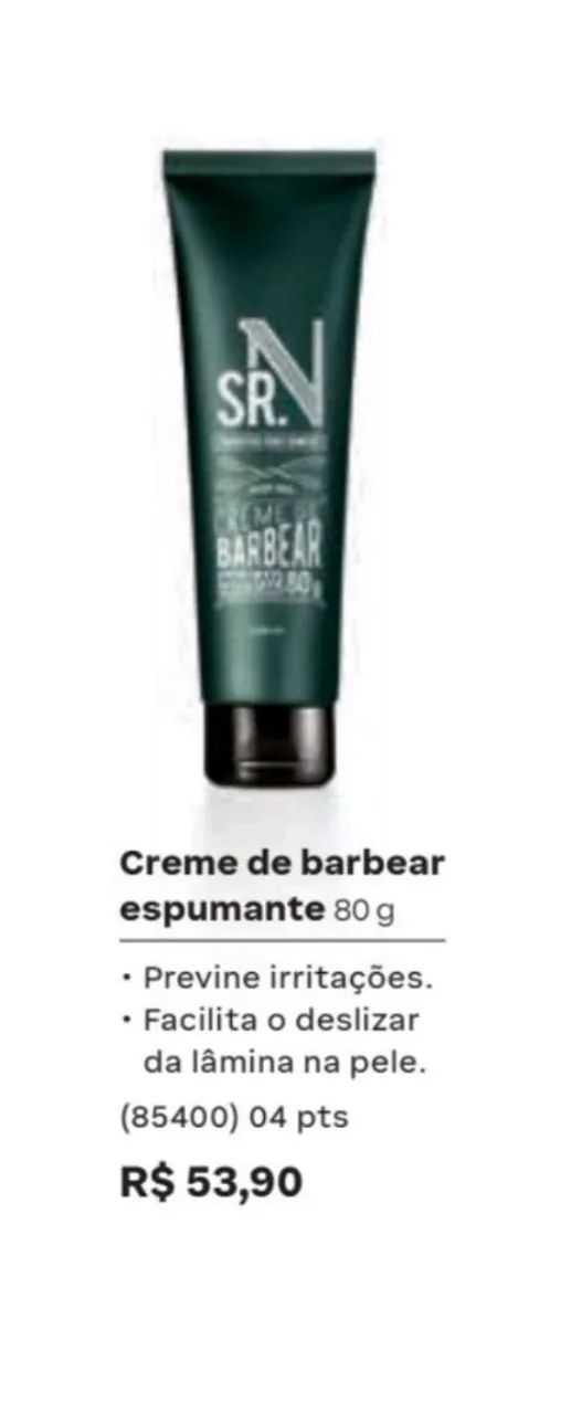 DIA DOS PAIS - Creme de Barbear Sr. N - Natura 