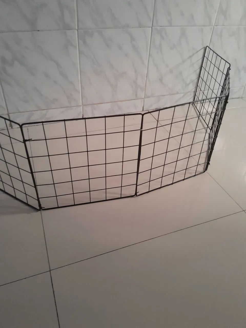 Grades de ferro para pets pequenos 