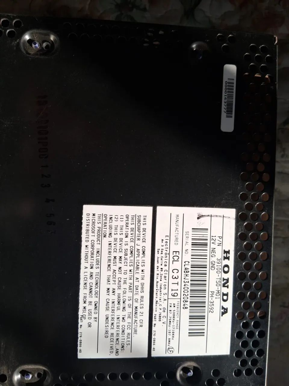 Multimídia original honda - Foto 4