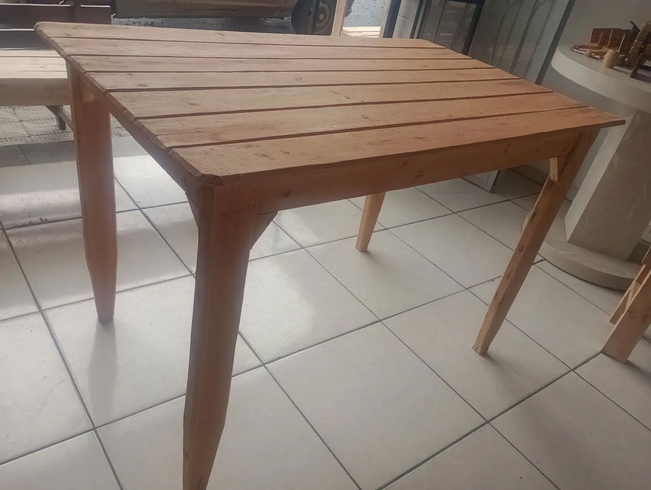 Mesa madeira 1.20x70  - Foto 5