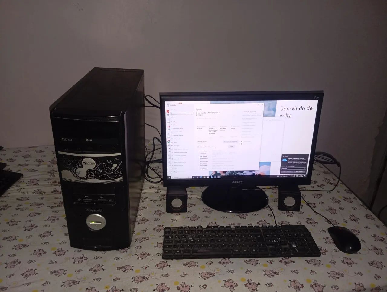 Computador completo "para estudos"