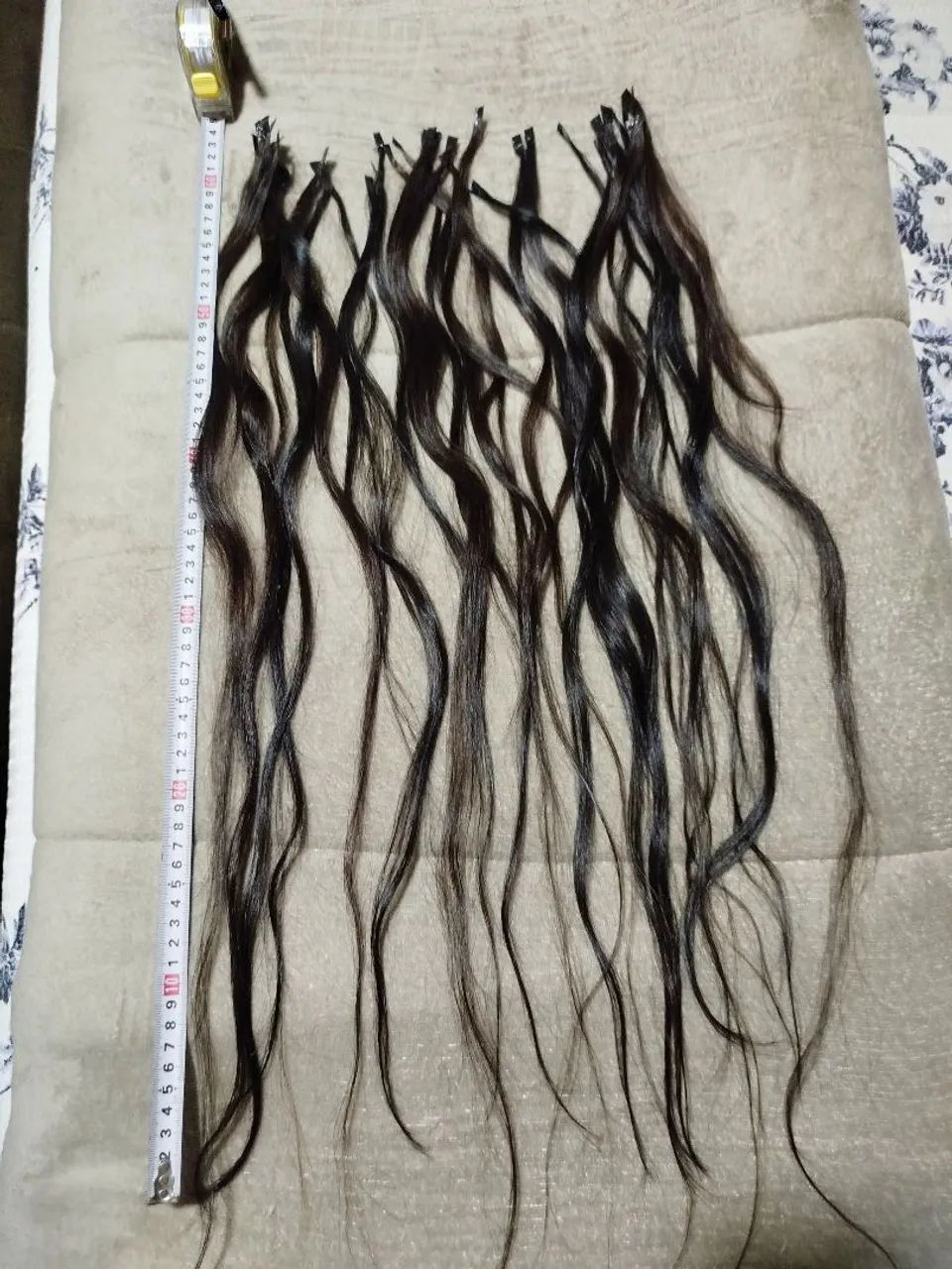 Cabelo humano 65cm