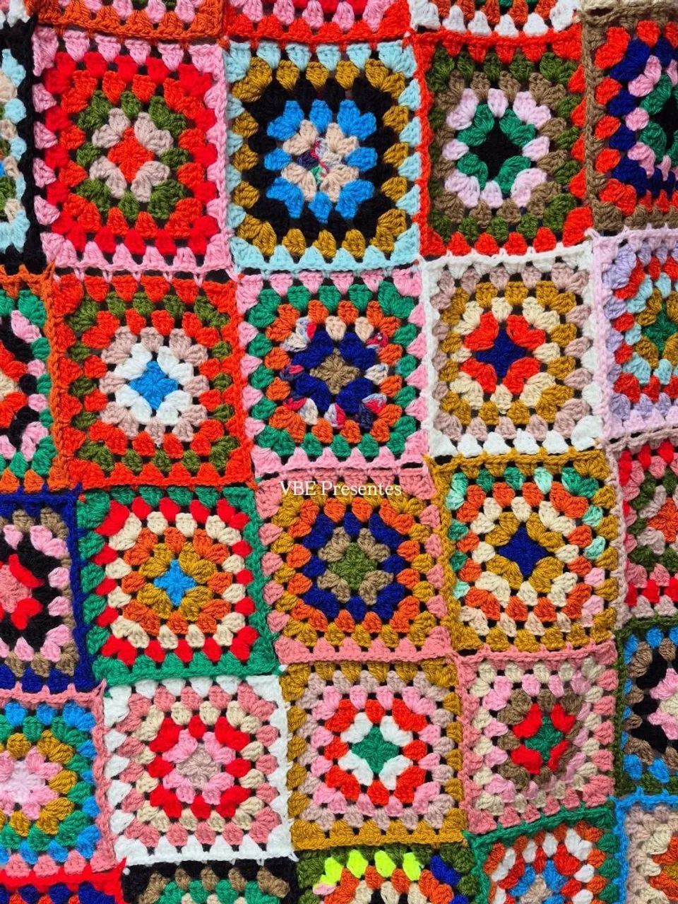 Manta de crochê  - Foto 2
