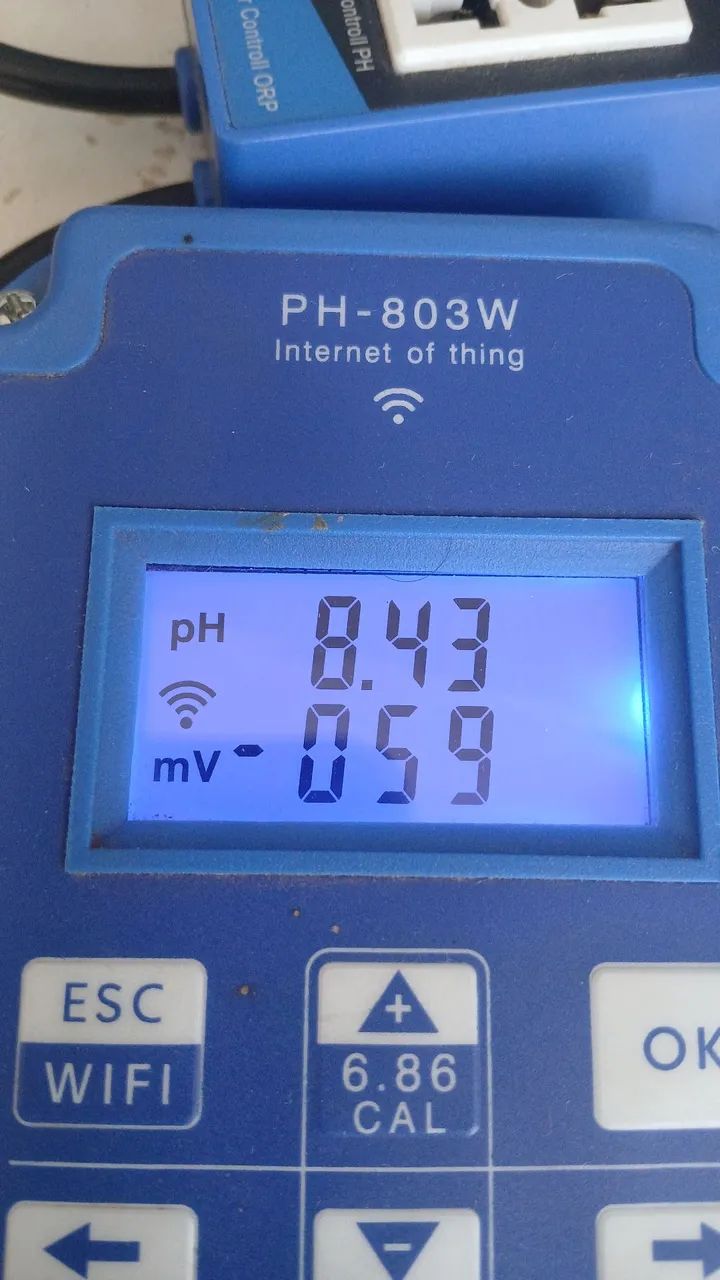Controlador Ph Orp aquario