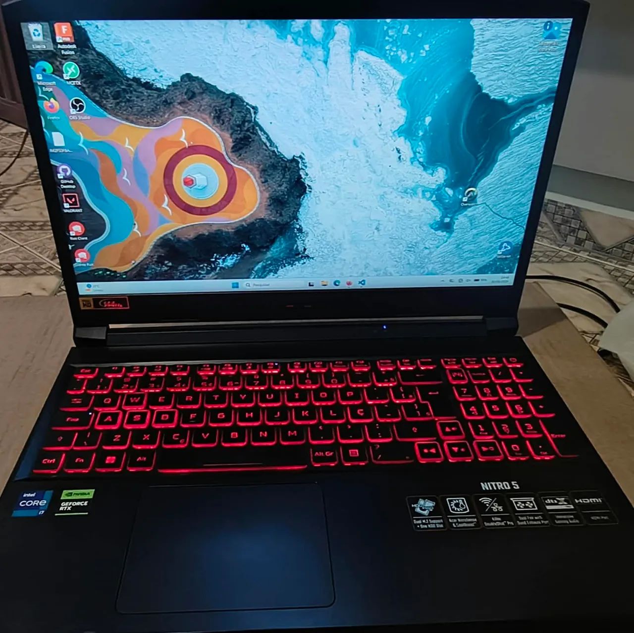 Notebook Gamer - Acer nitro 5 AN515-57 - Foto 2