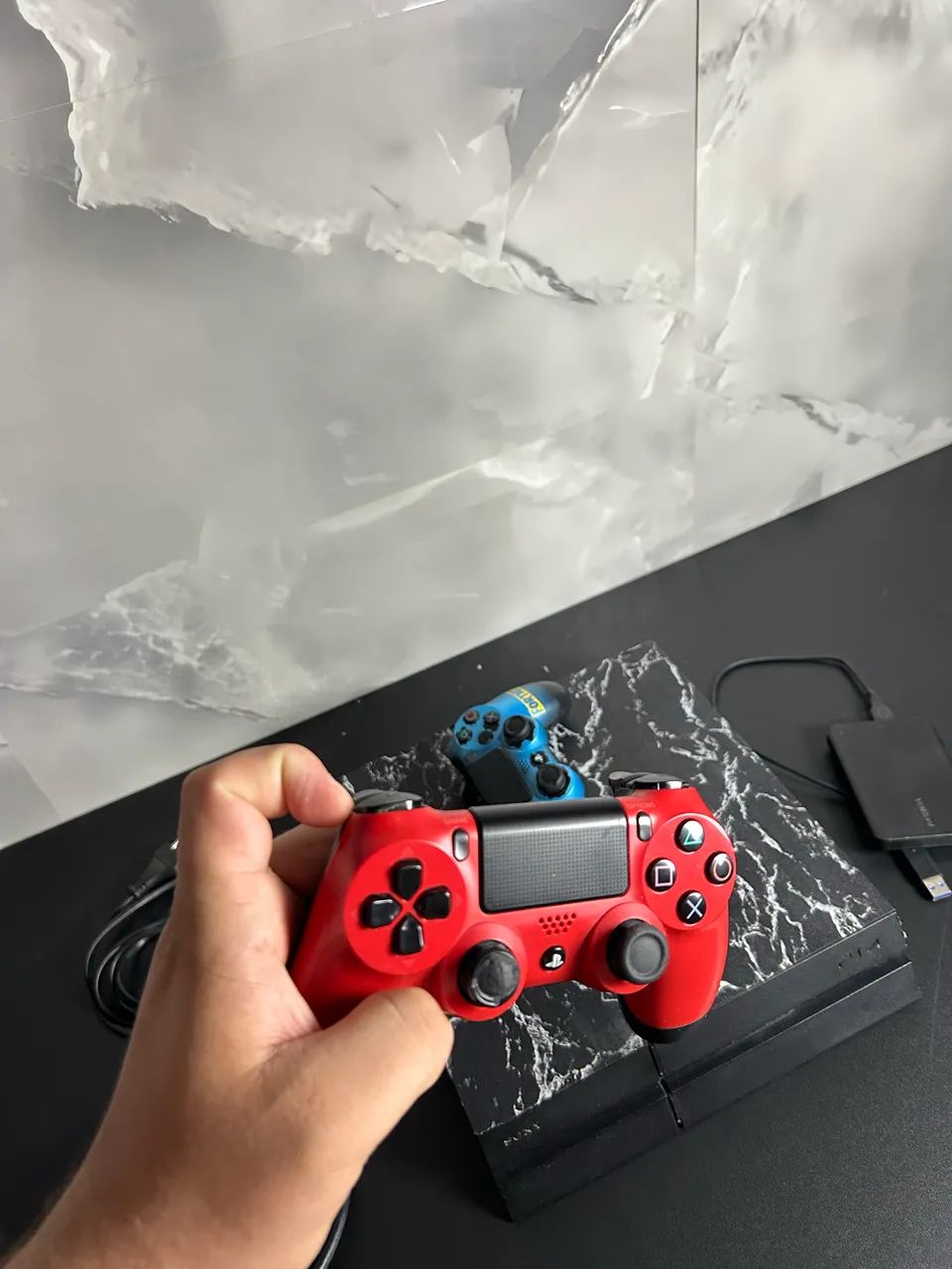 PS4 - Modelo Fat | 500 GB + HD de 1T - Foto 3