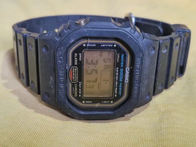 Relógio G-Shock DW-5600 fundo de rosca clássico - Foto 3