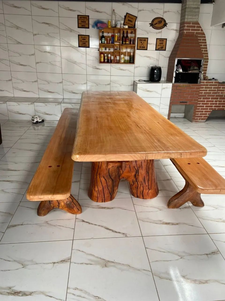 Mesa Madeira Angico  - Foto 3