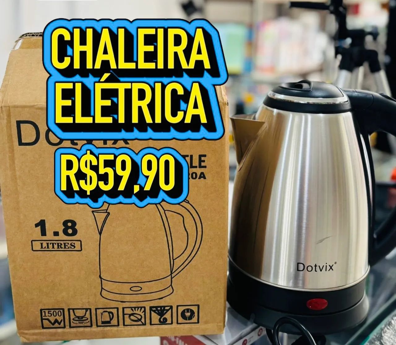 CHALEIRA ELÉTRICA 
