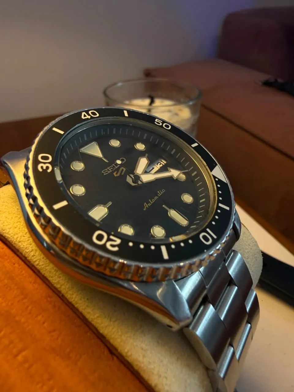 relogio seiko 5 sports original / modificado - Foto 3