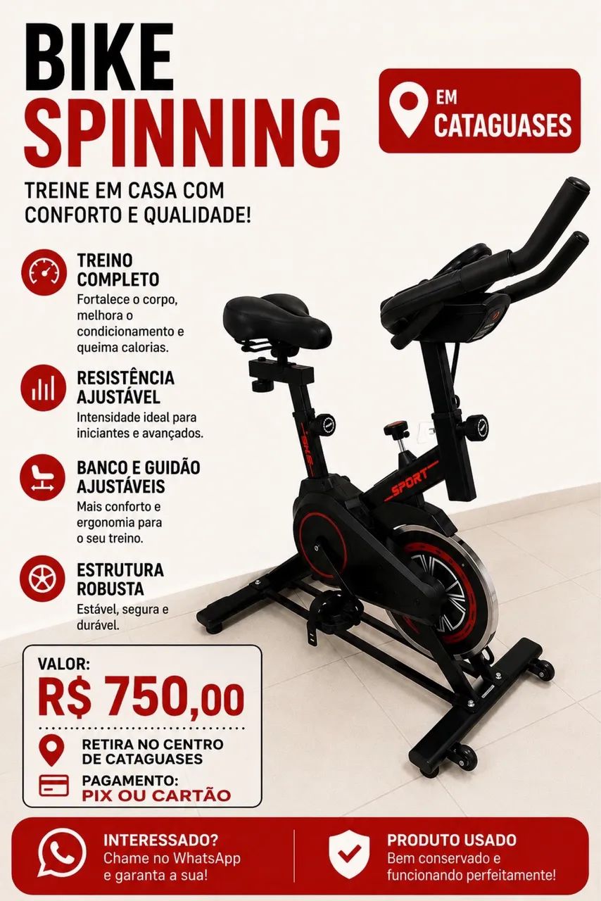 Bicicleta ergométrica 