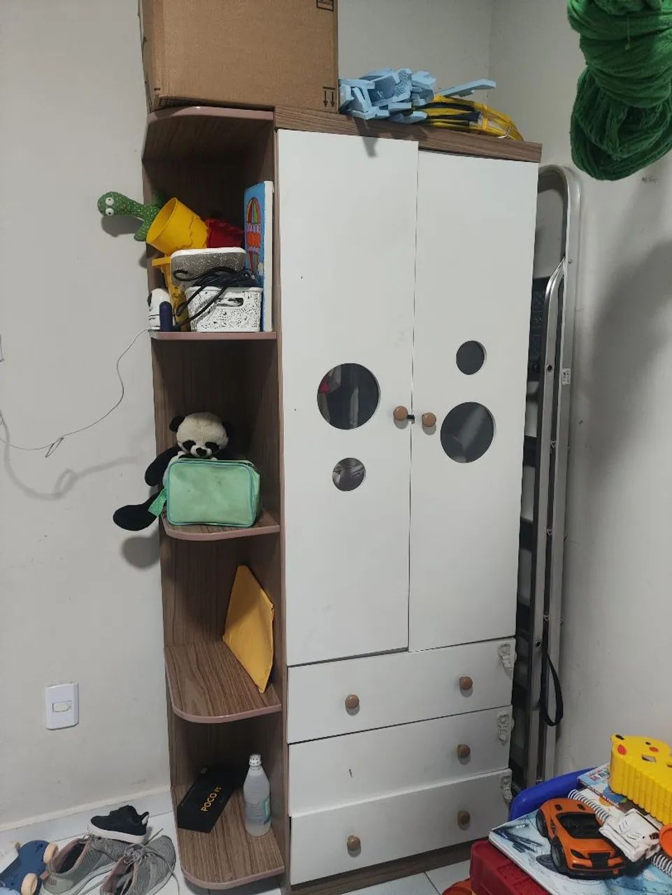 Guarda roupa infantil MDF 