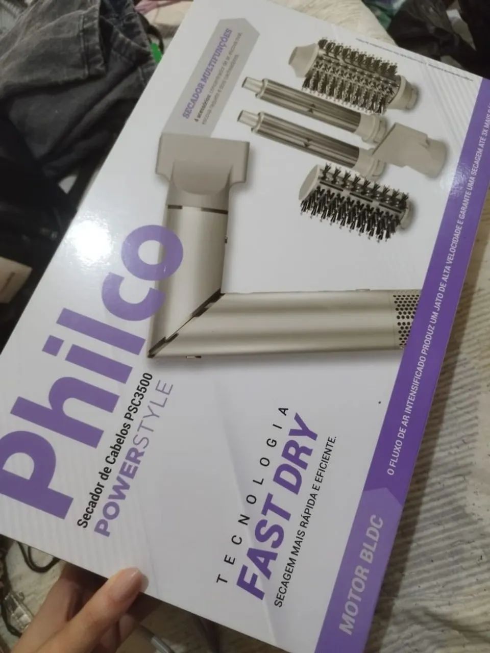 Secador Philco 4em1 3 meses de comprado com nota 