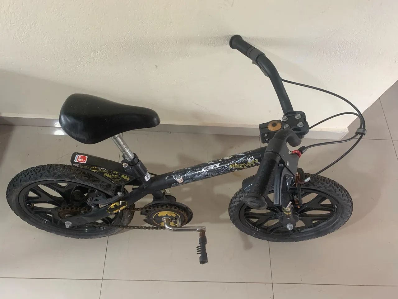 Bicicleta Infantil Batman ARO 16 - Foto 4