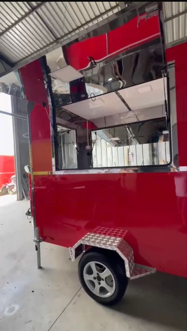Trailer, Foodtruck com churrasqueira  - Foto 3