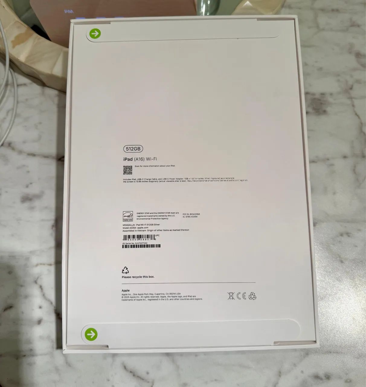 iPad A16 (11ª Geração) 512gb Lacrado - Foto 2