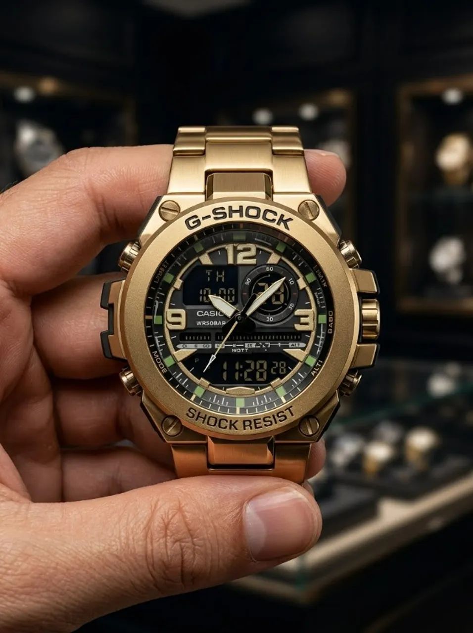 relogio g-shock casio de aço 