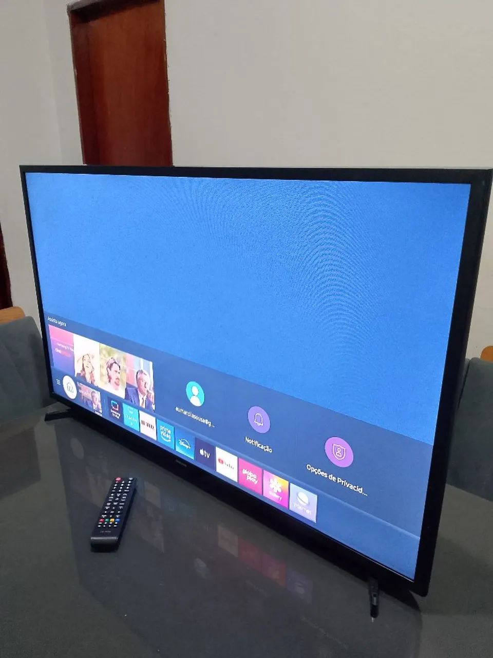 TV SMART 43 POLEGADAS SAMSUNG PERFEITA, IMAGEM INCRÍVEL.