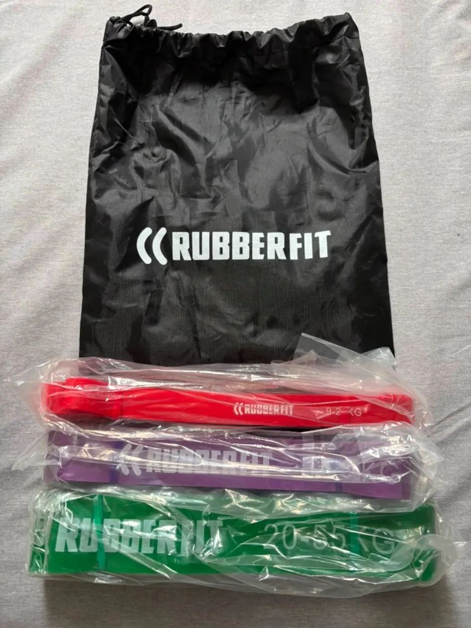 Kit band elástico para exercício - Rubber Fit - Foto 2