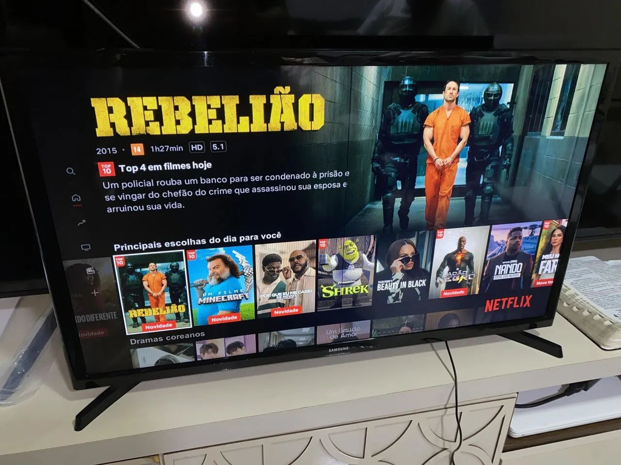 TV LG SMART 32 POLEGADAS COM "IA" E BLUETOOTH  - Foto 4