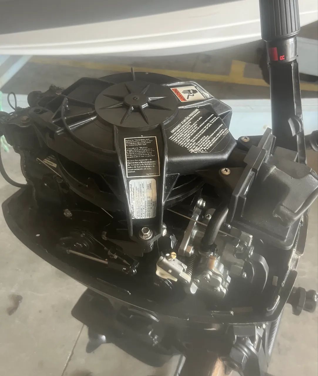 Vendo  motor MERCURY SUPER Marine 2 tempos - Foto 4
