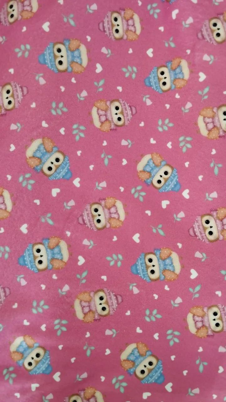 Saldo de retalhos de malha, moletom estampados  - Foto 6