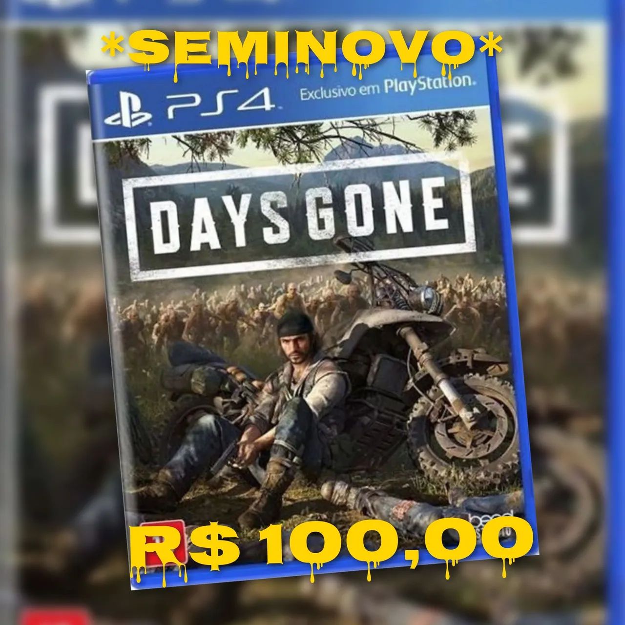Days Gone - PS4 / PS5 - Leia o anúncio