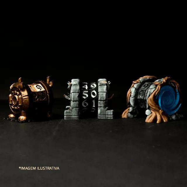 Contador de Vida - RPG Multverso - Steampunk - Foto 2