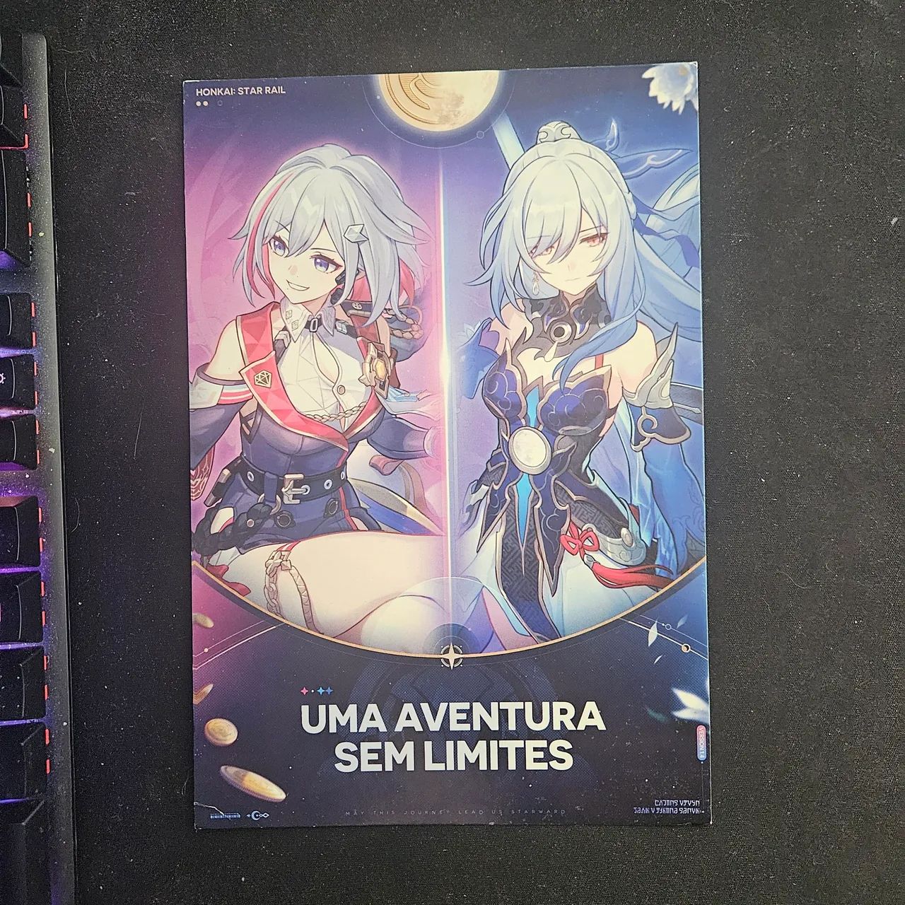 Mini poster Honkai: Star Rail exclusivo BGS 2024