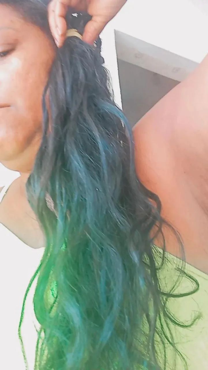 Cabelo 40 cm 70 gramas  - Foto 2
