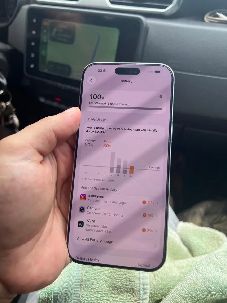 iPhone 16 Pro Max Branco 256GB - Foto 3