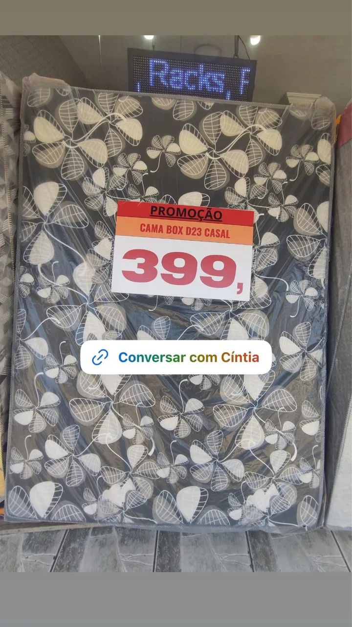 Cama Box D23 Casal 