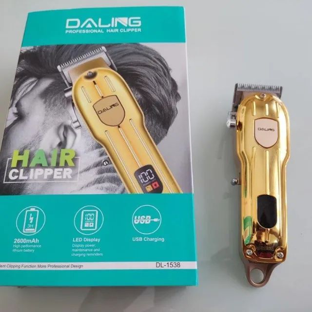 Maquininha de Cortar Cabelo Daling Dl-1538