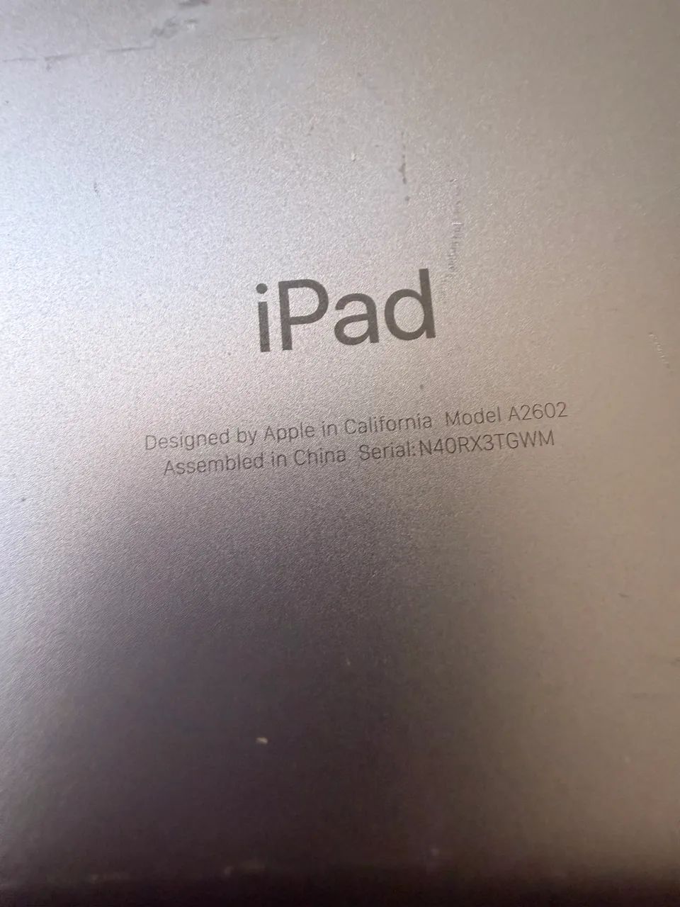 ipad 9 - funcionando perfeitamente tela rachada - Foto 2