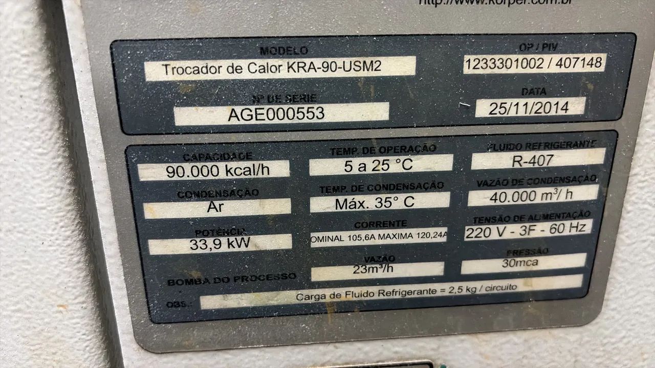 Chiller korper 90kcall - Foto 3