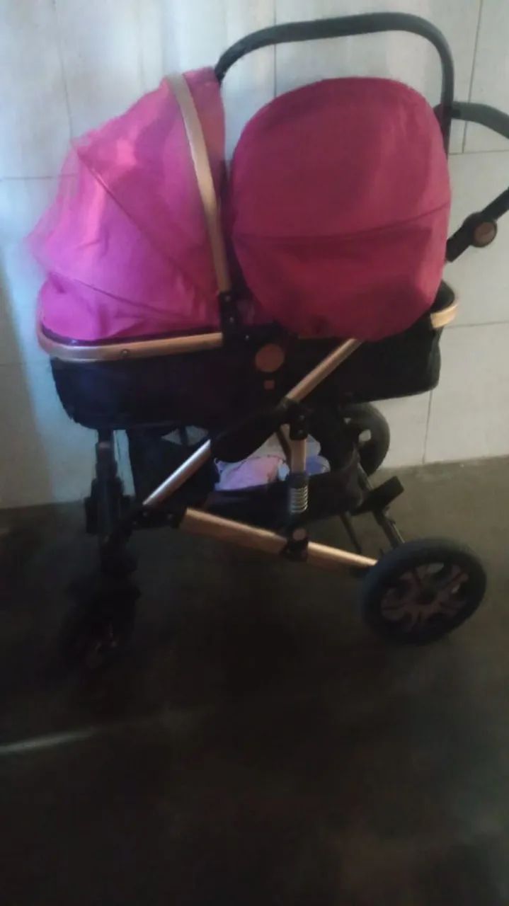 Vendo carrinho de bebê Moisés  - Foto 3