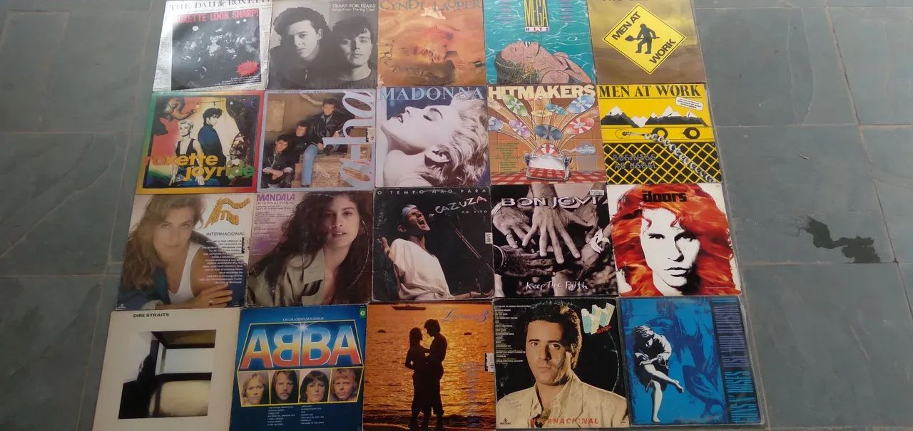 Lote de discos variados