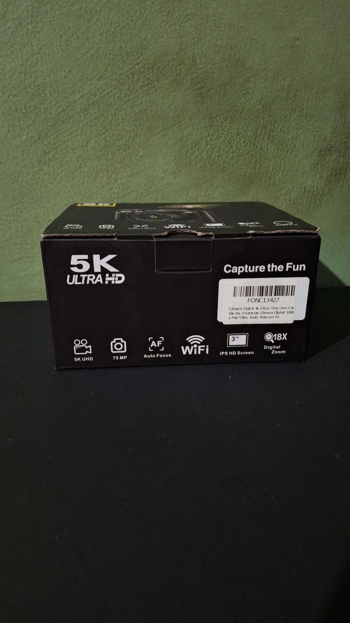 Câmera digital 5K NOVA - Foto 5