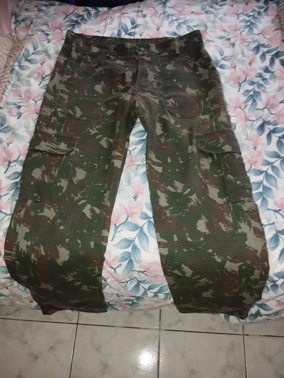 CALÇA CARGO MILITAR SKATISTA 40