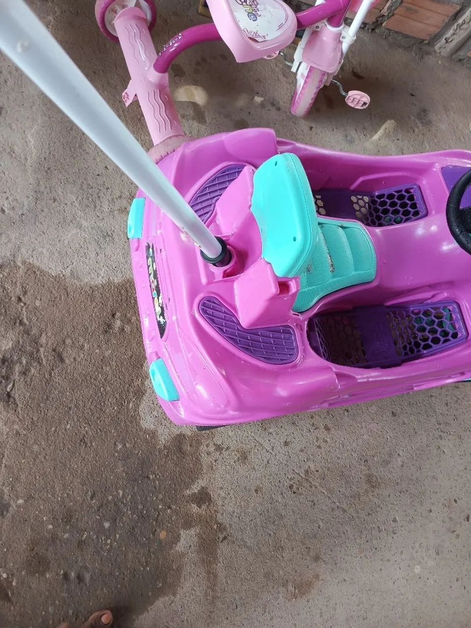 Carrinho com defeito no empurrador  - Foto 4