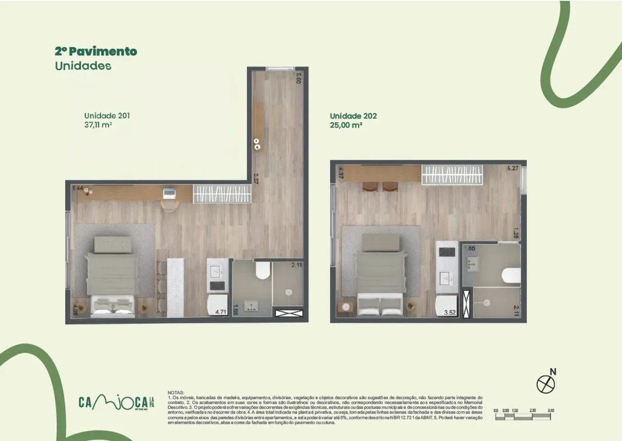 PLANTA 25m²