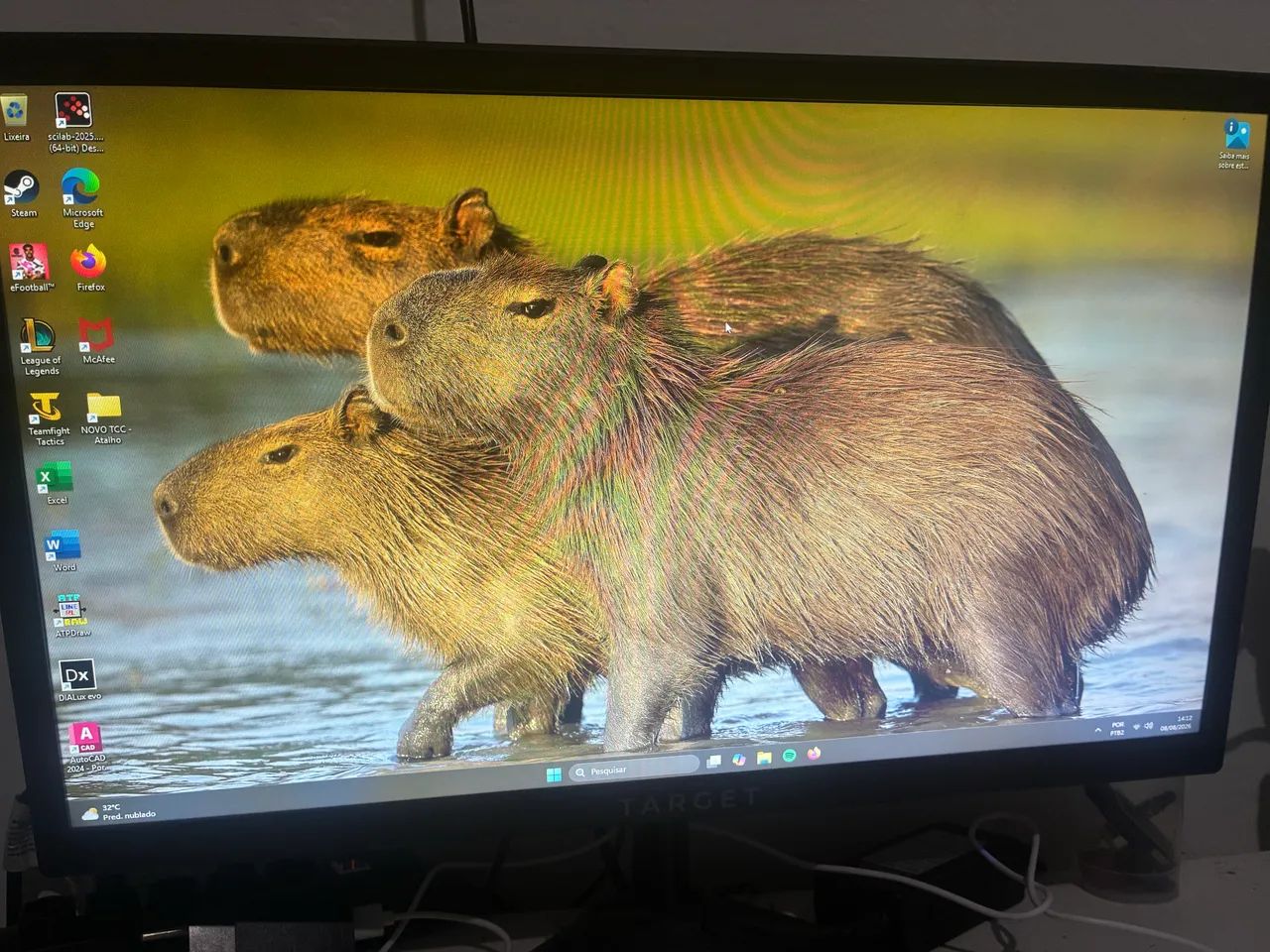 Monitor Target 21,5 polegadas e Full HD - Excelente Estado