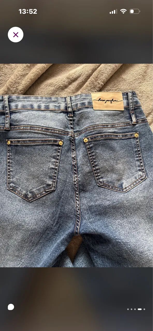 Calça jeans lança perfume  - Foto 4