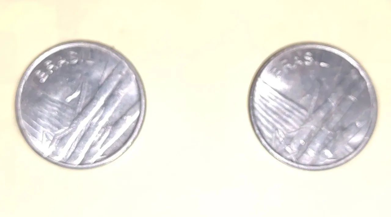 2 Moedas 1 cruzeiro ano 1982 $ 1981 - Foto 2
