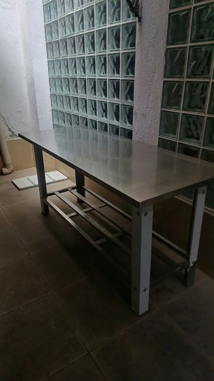Mesa Aço Inox 