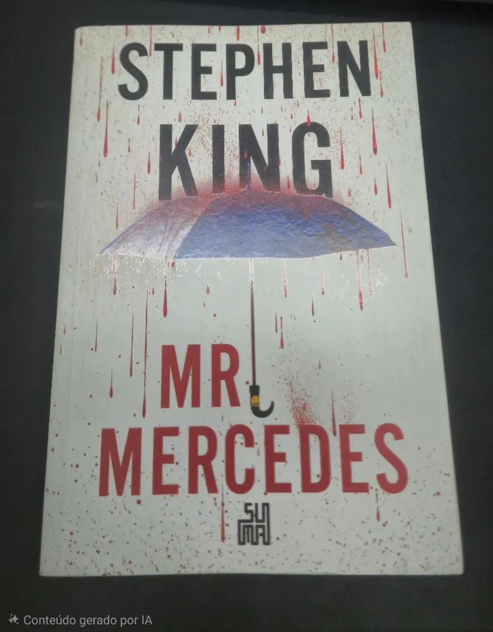 livro Mr. Mercedes - Stephen King 