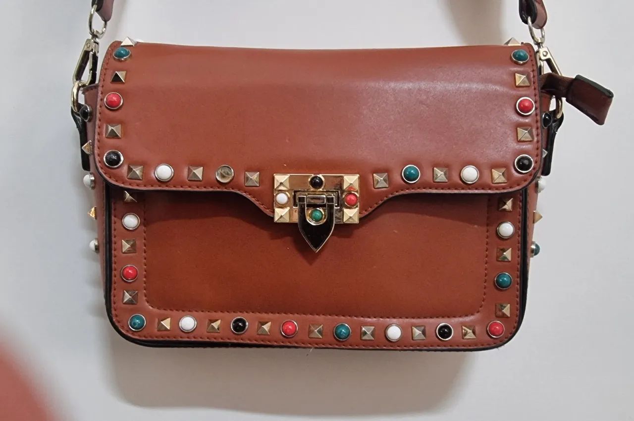Bolsa feminina transversal 