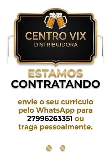 Vaga em Distribuidora de Bebidas